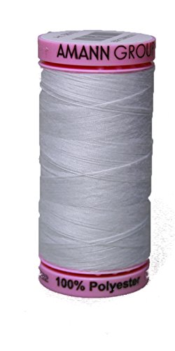 Amann Group 2000 Thread 100% Polyester ASPO PES 120 White 500 m