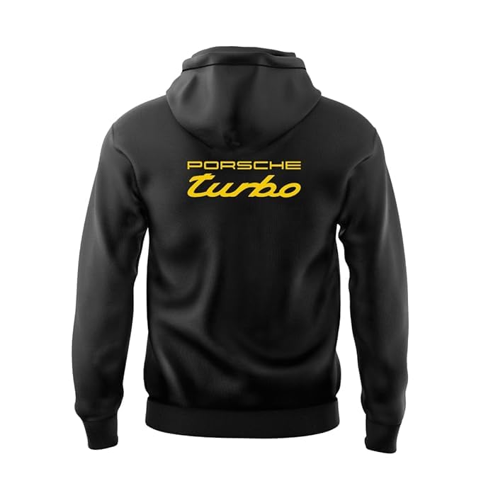 Image of DUDEME 50+Motor HOMotorsport Hoodie for Car Enthusiast for Men & Women Black Hoodie 100% Cotton Car Printed Hoodies.