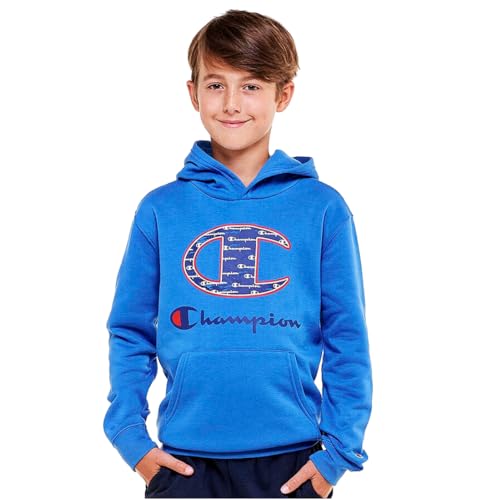 Champion Boy's Long-Sleeve Graphic Pullover Hoodie - Main Image