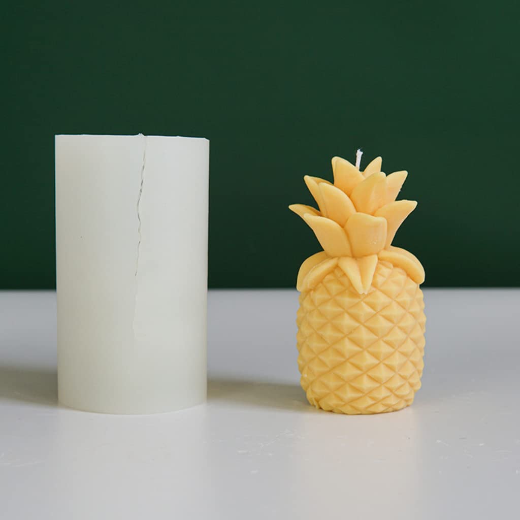 3D ananasowe silikonowe formy do pieczenia ciasto czekoladowe forma deserowa ciasto mus tynk gipsowy wytwarzanie świec narzędzia DIY forma do ciasta czekoladowego/219/374