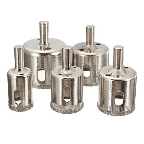 Set de 5 brocas sierra de diamante 20-42mm para corte miniatura 4