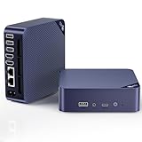 Beelink EQ14 Mini PC, Intel 13th Twin Lake-N150 (up to 3.6GHz, Upgraded N100), 16GB DDR4 RAM 500GB M.2 SSD, Dual LAN Mini Desktop Computer Support 4K@60Hz Dual Display/WiFi 6/BT 5.2 for Home/Office