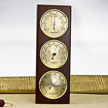 Barometer,Traditional Weather Station,Barometer Thermometer Hygrometer Weather Station,barometers for The Home,Suitable for Indoor Outdoor