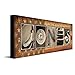 Personalized Firearm, Gun, or Shooting Name Alphabet Art. (Block Mount - 9.5 x 26)