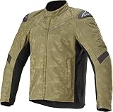 Alpinestars T Sp-5 Rideknit Jacket Military Green/Camo Black Abbigliamento da Moto, M Uomo