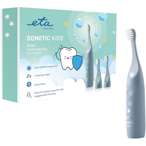 Brosse à dents sonique enfant 18000 mouvements pour dents sensibles