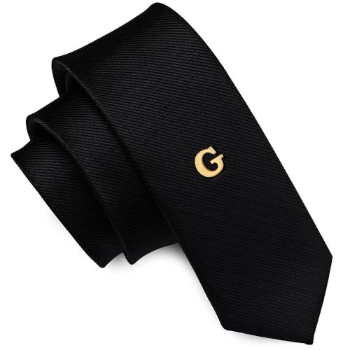 Image of HONEY BEAR Mens Womens Initial Alphabet Letter Lapel Pins Collar Badge Brooches for Business Wedding Graduation Gift Matte Gold 0.59 inches
