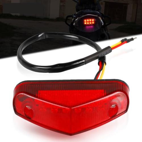 Feu stop arrière LED moto résistant aux vibrations pour XR250