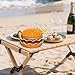 Juego de platos y cuencos, hamburguesas Imagen de Juego de platos y cuencos, hamburguesas