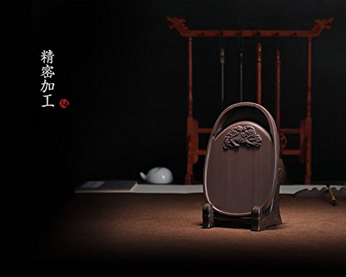 Amazon.co.jp: 硯 端渓 8吋 硯石 端渓硯 実用硯 木箱 書道用品YANTAI