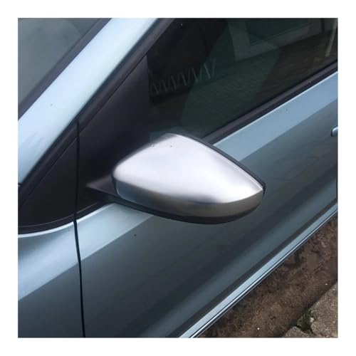 Coques rétroviseur voiture argent mat pour réparer boîtier MK5 6R 6C