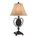 Stein World Furniture Big Sur Pine Cone Rustic Iron Lamp, Painted Brown