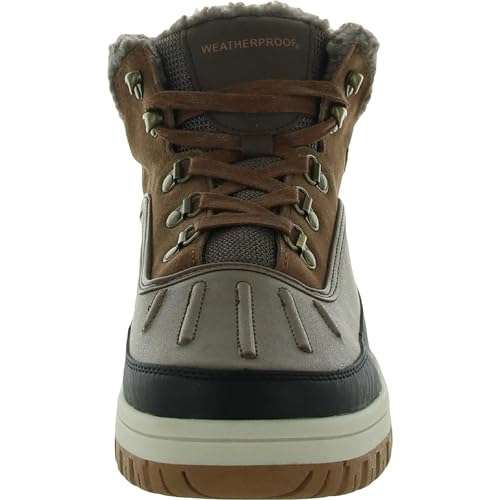 Image of Weatherproof Vintage Men's Suede Leather Sneakerboot (13, Brown, numeric 13)