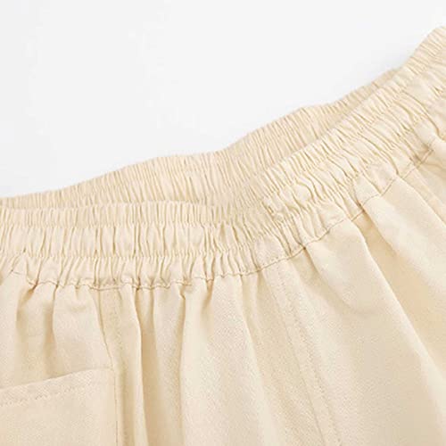 Boys Girls Pull on Cargo Pants Elastic Waist Joggers Sweatpants Quick-Dry Hip Hop Performance Pants Kids Fall Outfit3