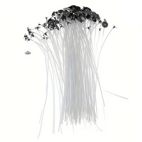 Mechas para vela de algodón 600 piezas preenceras 10 cm