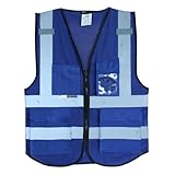 Salzmann 3M Multi Pocket Working Vest, Working Uniform, Highly Breathable Mesh Vest, 2XL/3XL+; New Size Chart from Dec.2017