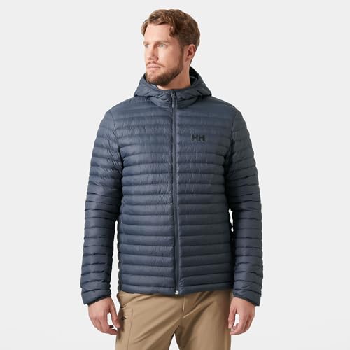 Helly Hansen Herren Sirdal Isolierte Hooded Jacke, Alpenfrost, S – Ansicht 2