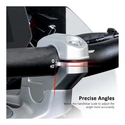 Moto riser guidon kit R1300GS Adventure correction de posture - 7