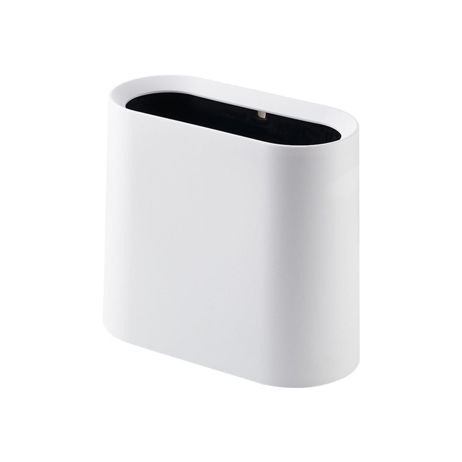 Garbage Bin bathroom trash can(White)