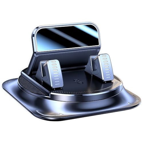 Car Phone Holder for Kia seltos soluto sonet Sorento Soul, Dashboard Phone Mount Secure Non-Slip 360° Rotation Cell Phone Cradles Compatible with All Smartphones,B