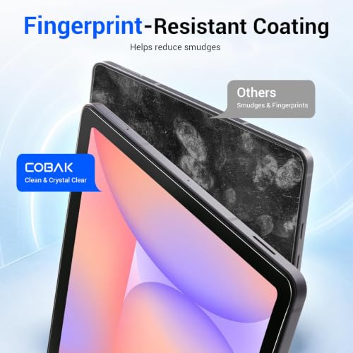 Image of CoBak 2 Pack Screen Protector for Tablet Galaxy Tab S11 / S10 Lite / S10 FE / S9 FE / S9 / S8 / S7 (11 inch & 10.9 inch)
