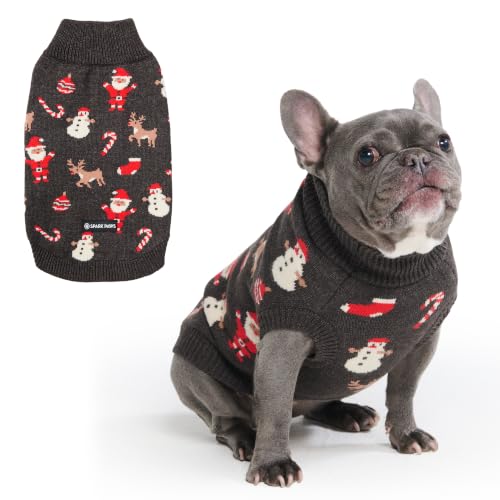 Image of Spark Paws ChristmasKnit Dog Sweater - Winter Dog Clothes, Small Medium Large