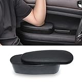 OEMASSIVE Car Armrest Support,ABS Leather Car Door Elbow Rest Adjustable Left Arm Armrest Box Protec