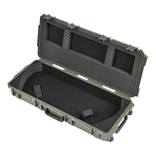 Skb Cases Iseries 3I-3614-Pl-M Hard Plastic Exterior Waterproof Parallel Limb Bow Crossbow Case, Military Green #TOP3