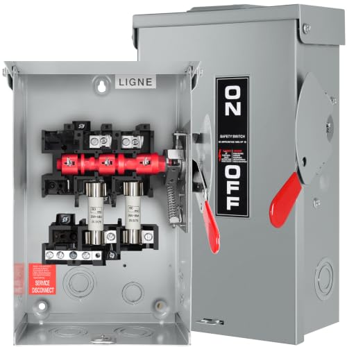 FixOasis 2P 60 Amp Fused Disconnect