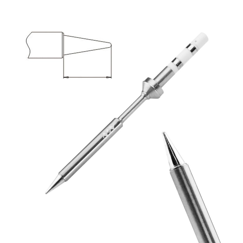 MINIWARE Soldering Iron Welding Machine TS-B2 Tip, for TS101 Portable Digit 65W Soldering Iron Welding Machine Kit Replacement