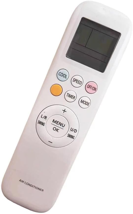 Angled view of the XINFUTE YKR-T/111E remote control