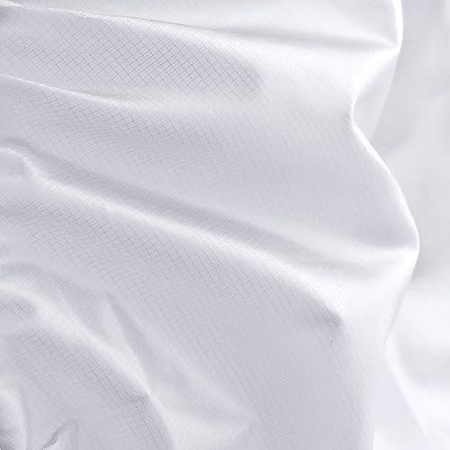 emma kites White 20D Ripstop Nylon Fabric Waterproof 1.2 oz...