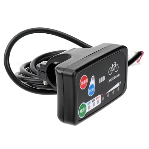Pantalla LED para bicicleta compatible con 24v 36v 48v