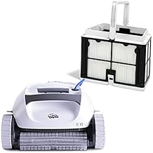 Dolphin 2026 Model E10 Automatic Robotic Pool Vacuum Cleaner Includes Ultra-Fine Filters for an Ultimate Clean, Ideal for Above-Ground Pools up to 30 FT in Length
