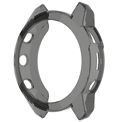 Carcasa Garmin Fenix 7X protectora LOKEKE antishock de TPU flexible 4