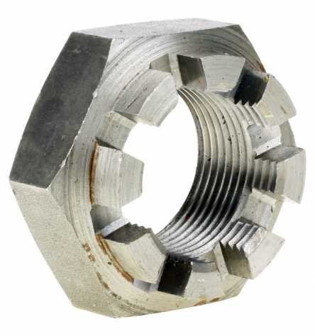 Reidl Kronenmuttern niedrige Form M 16 DIN 979 A2 blank 5 Stück