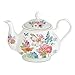 Produktbild R2S 374 Cott Cottage Flowers Teekanne 80 cl Bone China Mehrfarbig 17,4 x 10.6 x 10 cm