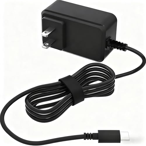Power Supply for Raspberry Pi 5 27W 5.1V 5A GaN Adapter with 5.9FT Cable for Pi 4 B