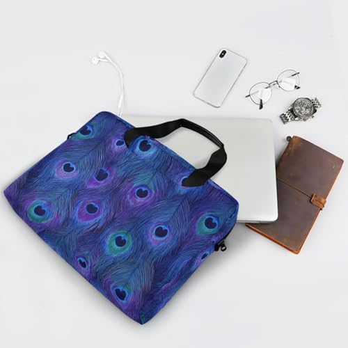 Laptop Bag con Estampado Pavo Real 15.6 Pulgadas miniatura 7