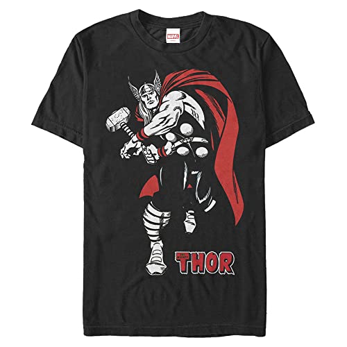 T-shirt Marvel manches courtes pour look urbain décontracté en 3XL