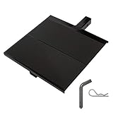 Downtown Pet Supply Dog Trailer Hitch Receiver Step, Solid Steel Construction, 250LB+ Weight Limit,...