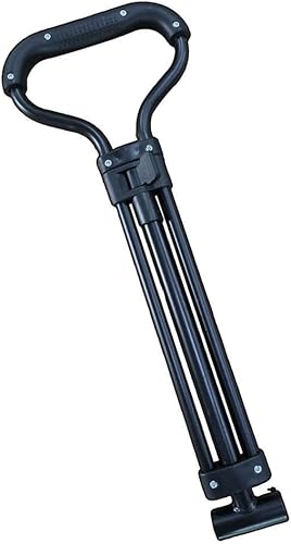 Miniatura 6 de Tirador de piezas de repuesto de accesorios para carro de carro plegable negro al aire libre carrito de compras jardín