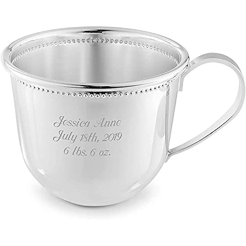 THINGS REMEMBERED Silver Baby’s First Cup (Free Customizatio