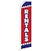 Rentals Swooper Flag