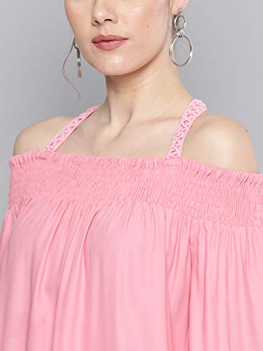 Image of Marie Claire Women's Solid Regular Fit Blouse