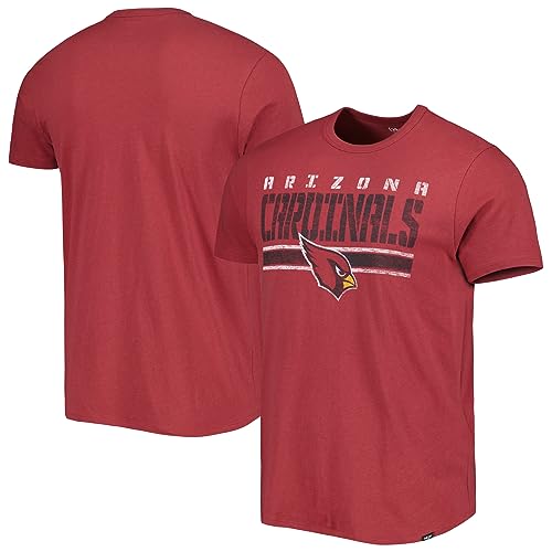 47 Men's Cardinal Arizona Cardinals Team Stripe T-Shirt