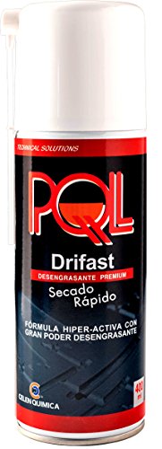 PQL Drifast - Desengrasante Premium 400 ml - Mezcla de disolventes no clorados con un alto poder desengrasante y de rápida evaporación Cover