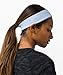 Lululemon Athletica Lululemon Fly Away Tamer Headband (Blue Linen)
