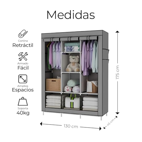 La mejor selección de Closet armable - los preferidos. 14 closet armable marca Raganet (2)