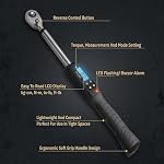 Durofix RM601-34 Digital Torque Wrench Combo Kit Set, 3/8" & 1/2" Drive - Image 6